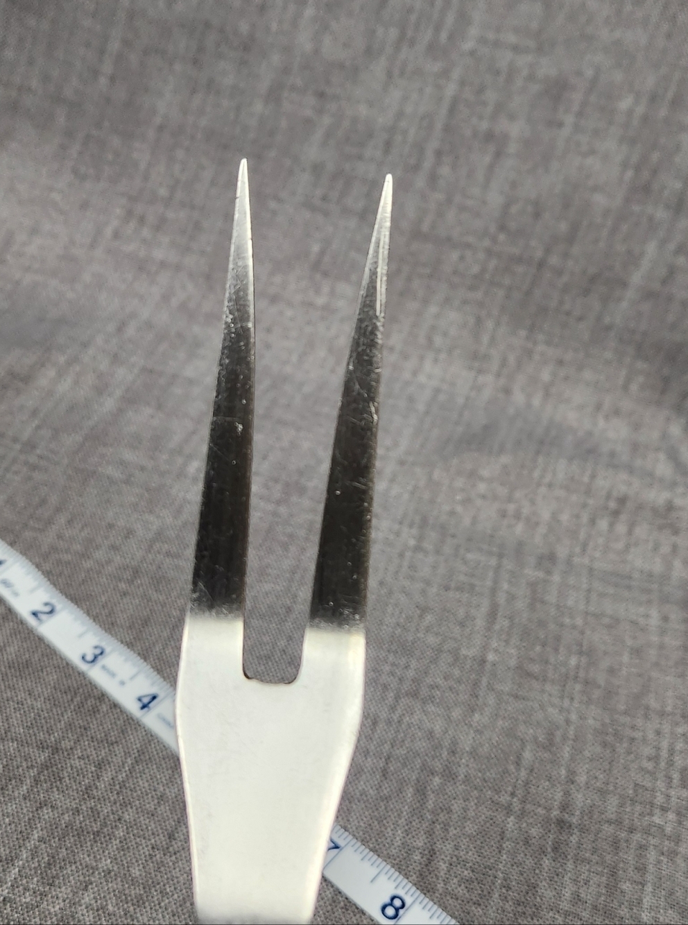 Vintage Two-Piece Wood-Handled Serving Fork and Ladle Set. - Picture 4 of 5